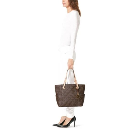 Michael Kors Signature Jet Set East West  Tote - Picture 1 of 17
